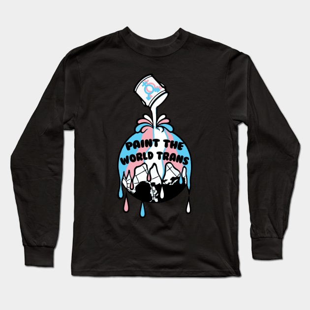 paint the world trans Long Sleeve T-Shirt by remerasnerds